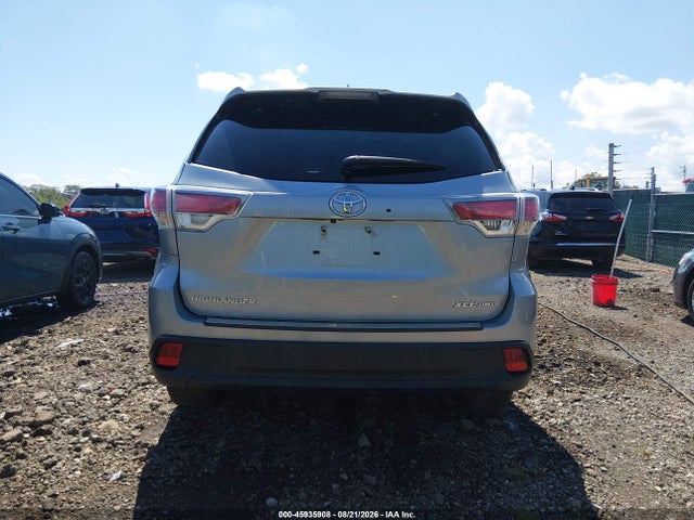 2016 Toyota Highlander Xle V6 მანქანა იყიდება აუქციონზე, vin: 5TDJKRFH3GS299023, აუქციონის ნომერი: 45935908