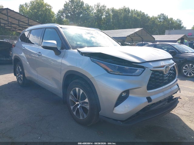 2021 Toyota Highlander Xle მანქანა იყიდება აუქციონზე, vin: 5TDGZRBH7MS532229, აუქციონის ნომერი: 45935914