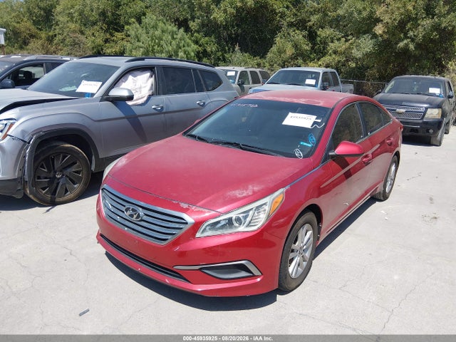 2017 Hyundai Sonata მანქანა იყიდება აუქციონზე, vin: 5NPE24AF6HH533480, აუქციონის ნომერი: 45935925