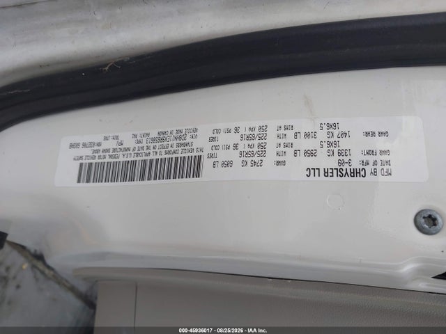 Aukcja sprzedaży 2009 Dodge Grand Caravan Cv, vin: 2D8HN11EX9R658613, numer aukcji: 45936017