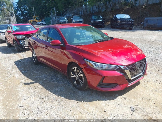 2021 Nissan Sentra Sv Xtronic Cvt მანქანა იყიდება აუქციონზე, vin: 3N1AB8CV8MY246183, აუქციონის ნომერი: 45936038