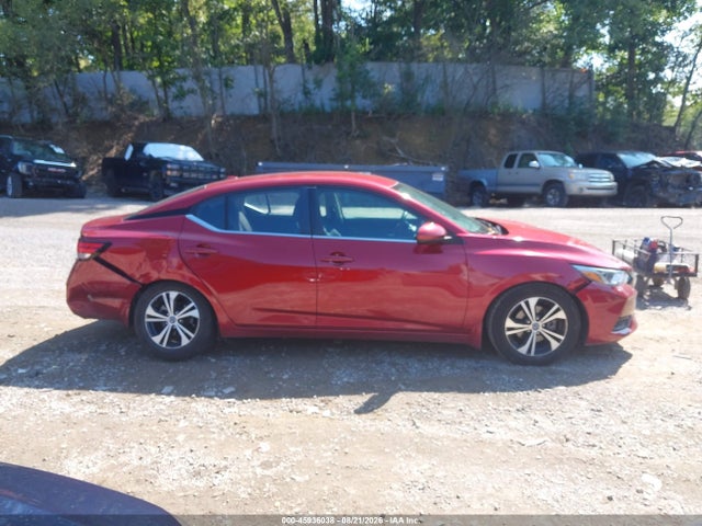 2021 Nissan Sentra Sv Xtronic Cvt მანქანა იყიდება აუქციონზე, vin: 3N1AB8CV8MY246183, აუქციონის ნომერი: 45936038