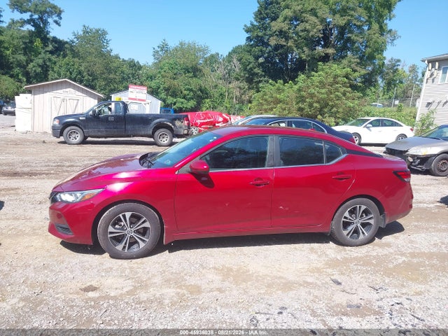 2021 Nissan Sentra Sv Xtronic Cvt მანქანა იყიდება აუქციონზე, vin: 3N1AB8CV8MY246183, აუქციონის ნომერი: 45936038