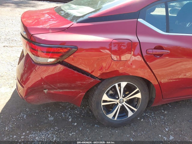 2021 Nissan Sentra Sv Xtronic Cvt მანქანა იყიდება აუქციონზე, vin: 3N1AB8CV8MY246183, აუქციონის ნომერი: 45936038