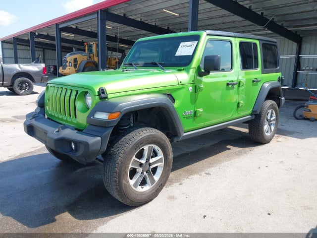 2018 Jeep Wrangler Unlimited Sport S 4x4 მანქანა იყიდება აუქციონზე, vin: 1C4HJXDG9JW246415, აუქციონის ნომერი: 45936087