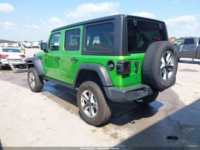 2018 Jeep Wrangler Unlimited Sport S 4x4 მანქანა იყიდება აუქციონზე, vin: 1C4HJXDG9JW246415, აუქციონის ნომერი: 45936087