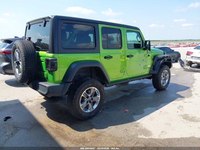 2018 Jeep Wrangler Unlimited Sport S 4x4 მანქანა იყიდება აუქციონზე, vin: 1C4HJXDG9JW246415, აუქციონის ნომერი: 45936087