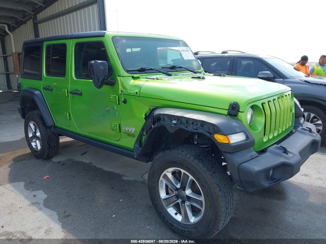 2018 Jeep Wrangler Unlimited Sport S 4x4 მანქანა იყიდება აუქციონზე, vin: 1C4HJXDG9JW246415, აუქციონის ნომერი: 45936087