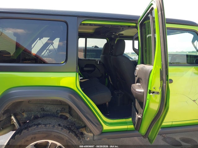 2018 Jeep Wrangler Unlimited Sport S 4x4 მანქანა იყიდება აუქციონზე, vin: 1C4HJXDG9JW246415, აუქციონის ნომერი: 45936087