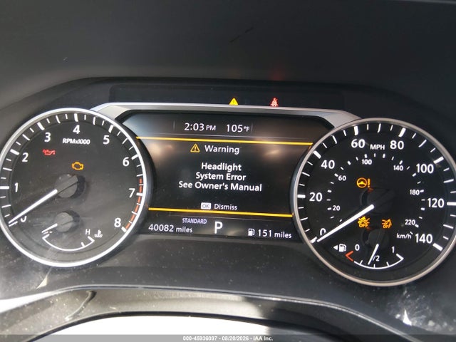 45936097 :رقم المزاد ، 5N1DR3BA8NC217568 vin ، 2022 Nissan Pathfinder Sv 2wd مزاد بيع