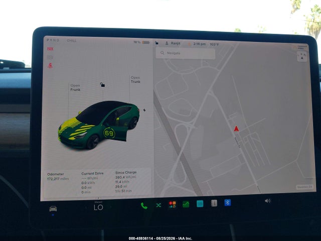 45936114 :رقم المزاد ، 5YJ3E1EB7LF798095 vin ، 2020 Tesla Model 3 Long Range Dual Motor All-wheel Drive مزاد بيع