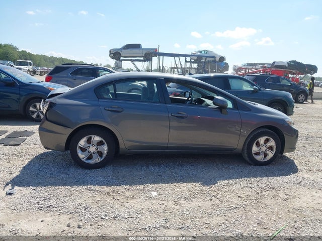 Aukcja sprzedaży 2013 Honda Civic Lx, vin: 19XFB2F52DE078487, numer aukcji: 45936116