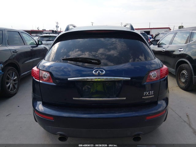 Aukcja sprzedaży 2006 Infiniti Fx35, vin: JNRAS08W06X207012, numer aukcji: 45936123