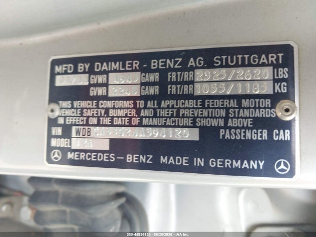 Продажа на аукционе авто 1988 Mercedes-benz 420 Sel, vin: WDBCA35D2JA394120, номер лота: 45936134