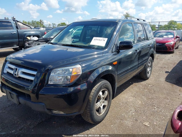 2008 Honda Pilot Ex-l მანქანა იყიდება აუქციონზე, vin: 5FNYF18588B011820, აუქციონის ნომერი: 45936178