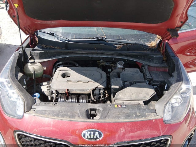 2017 Kia Sportage Lx მანქანა იყიდება აუქციონზე, vin: KNDPMCAC6H7199362, აუქციონის ნომერი: 45936204