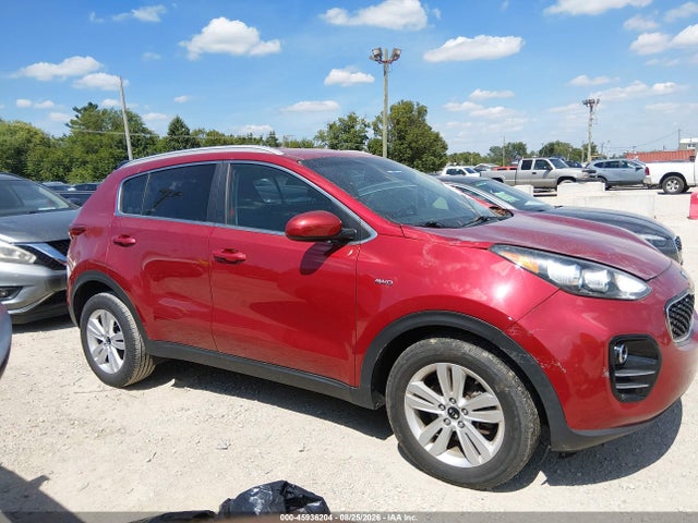 2017 Kia Sportage Lx მანქანა იყიდება აუქციონზე, vin: KNDPMCAC6H7199362, აუქციონის ნომერი: 45936204