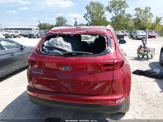 2017 Kia Sportage Lx მანქანა იყიდება აუქციონზე, vin: KNDPMCAC6H7199362, აუქციონის ნომერი: 45936204