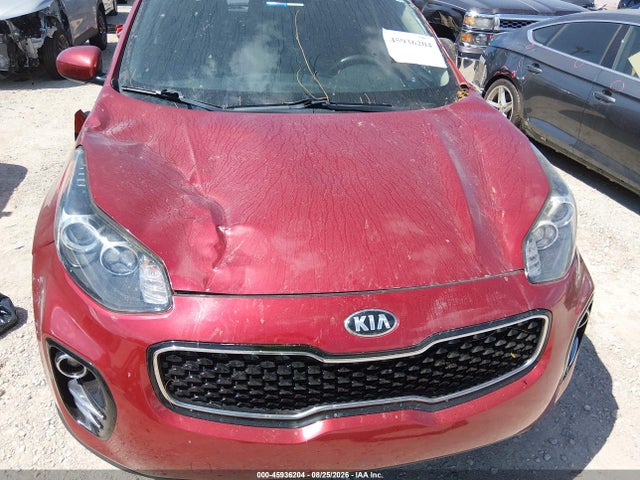 2017 Kia Sportage Lx მანქანა იყიდება აუქციონზე, vin: KNDPMCAC6H7199362, აუქციონის ნომერი: 45936204