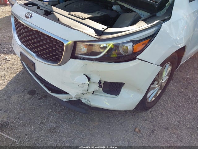 2016 Kia Sedona Lx მანქანა იყიდება აუქციონზე, vin: KNDMB5C12G6203492, აუქციონის ნომერი: 45936219