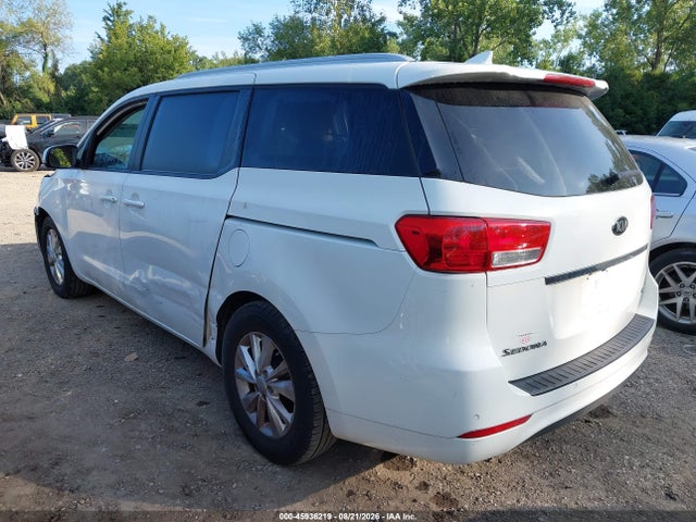 2016 Kia Sedona Lx მანქანა იყიდება აუქციონზე, vin: KNDMB5C12G6203492, აუქციონის ნომერი: 45936219