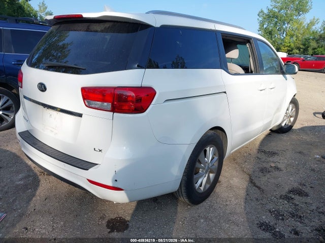 2016 Kia Sedona Lx მანქანა იყიდება აუქციონზე, vin: KNDMB5C12G6203492, აუქციონის ნომერი: 45936219