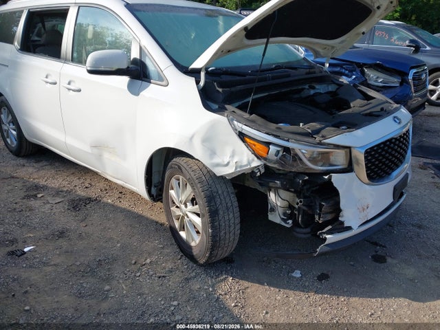 2016 Kia Sedona Lx მანქანა იყიდება აუქციონზე, vin: KNDMB5C12G6203492, აუქციონის ნომერი: 45936219