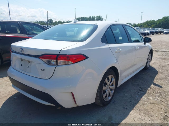 2021 Toyota Corolla Le მანქანა იყიდება აუქციონზე, vin: 5YFEPMAE3MP171937, აუქციონის ნომერი: 45936292