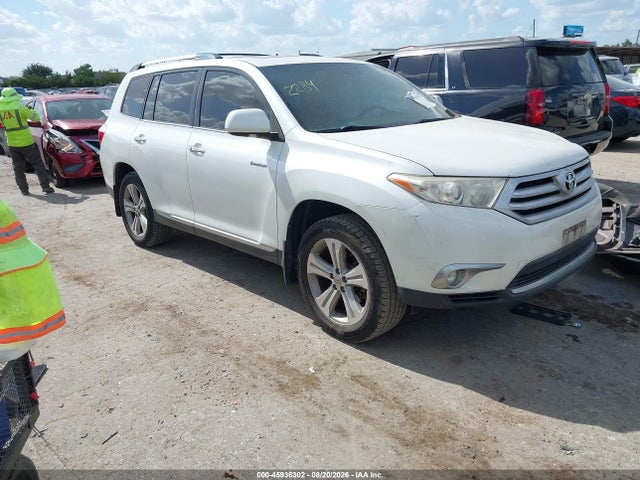 2012 Toyota Highlander Limited V6 მანქანა იყიდება აუქციონზე, vin: 5TDYK3EH4CS072284, აუქციონის ნომერი: 45936302