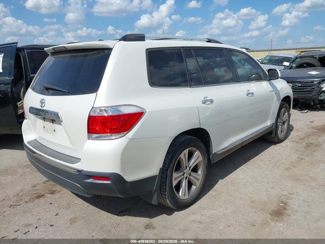 Продаж на аукціоні авто 2012 Toyota Highlander Limited V6, vin: 5TDYK3EH4CS072284, номер лоту: 45936302