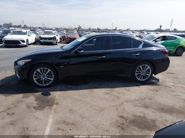 Aukcja sprzedaży 2018 Infiniti Q50 3.0t Luxe, vin: JN1EV7AP0JM590662, numer aukcji: 45936317