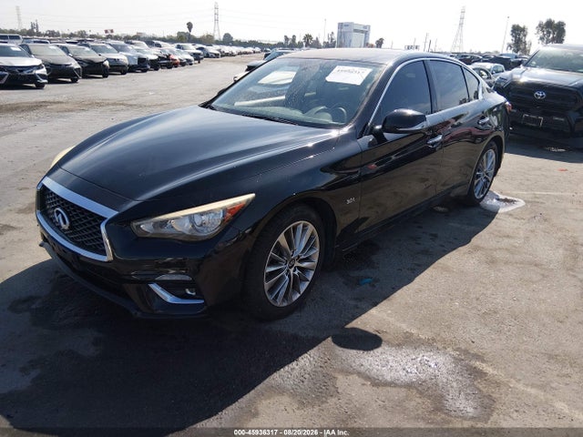 Aukcja sprzedaży 2018 Infiniti Q50 3.0t Luxe, vin: JN1EV7AP0JM590662, numer aukcji: 45936317
