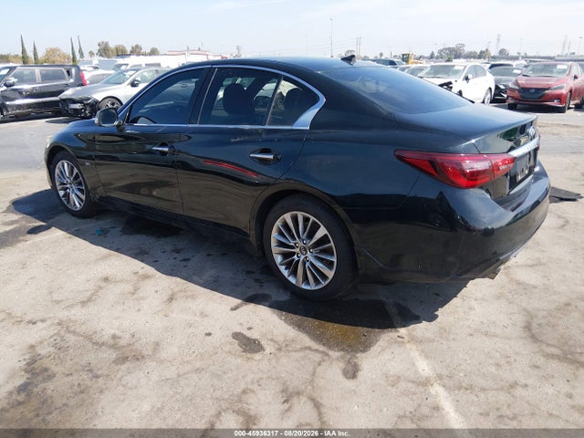 Aukcja sprzedaży 2018 Infiniti Q50 3.0t Luxe, vin: JN1EV7AP0JM590662, numer aukcji: 45936317