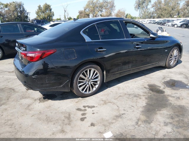 Aukcja sprzedaży 2018 Infiniti Q50 3.0t Luxe, vin: JN1EV7AP0JM590662, numer aukcji: 45936317