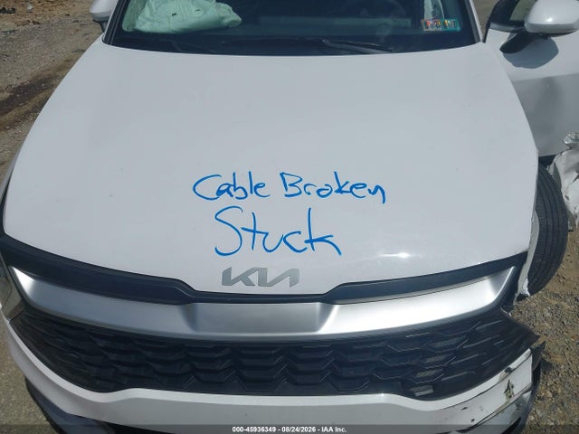 45936349 :رقم المزاد ، 5XYK2CDF7SG326653 vin ، 2025 Kia Sportage Lx مزاد بيع