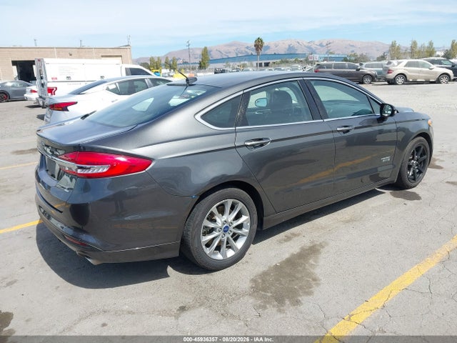 45936357 :رقم المزاد ، 3FA6P0PU9HR380357 vin ، 2017 Ford Fusion Energi Se Luxury مزاد بيع