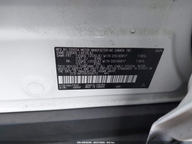 Toyota RAV4 LE 2024 2T3F1RFV2RC458213 Image 9