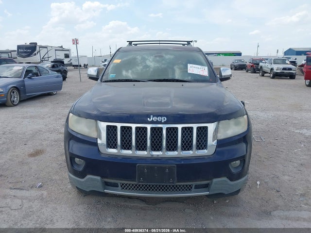 Продажа на аукционе авто 2012 Jeep Grand Cherokee Overland, vin: 1C4RJFCT4CC161256, номер лота: 45936374