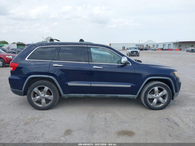 Продажа на аукционе авто 2012 Jeep Grand Cherokee Overland, vin: 1C4RJFCT4CC161256, номер лота: 45936374