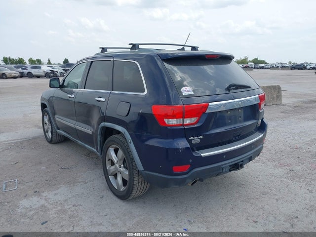 Продажа на аукционе авто 2012 Jeep Grand Cherokee Overland, vin: 1C4RJFCT4CC161256, номер лота: 45936374