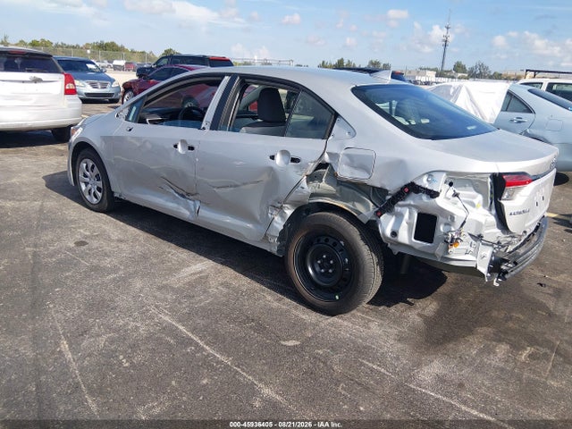 2026 Toyota Corolla Le მანქანა იყიდება აუქციონზე, vin: 5YFB4MDE8TP476890, აუქციონის ნომერი: 45936405