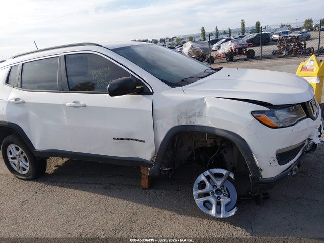 Продажа на аукционе авто 2019 Jeep Compass Sport Fwd, vin: 3C4NJCAB8KT614661, номер лота: 45936439