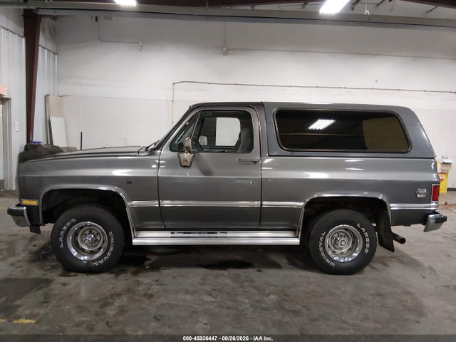 1987 Chevrolet Blazer V10 მანქანა იყიდება აუქციონზე, vin: 1GNEV18K4HF113386, აუქციონის ნომერი: 45936447
