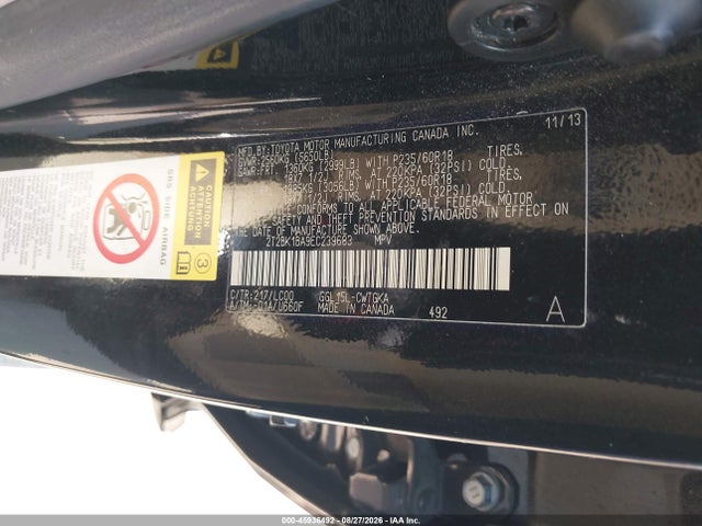 Aukcja sprzedaży 2014 Lexus Rx 350/base/f Sport, vin: 2T2BK1BA9EC239683, numer aukcji: 45936492