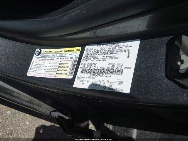 2013 Ford Fusion Se მანქანა იყიდება აუქციონზე, vin: 3FA6P0H77DR256316, აუქციონის ნომერი: 45936506
