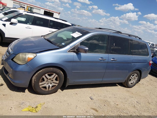 2005 Honda Odyssey Ex-l მანქანა იყიდება აუქციონზე, vin: 5FNRL387X5B085150, აუქციონის ნომერი: 45936525