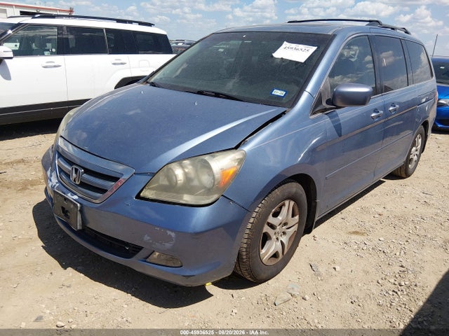 2005 Honda Odyssey Ex-l მანქანა იყიდება აუქციონზე, vin: 5FNRL387X5B085150, აუქციონის ნომერი: 45936525