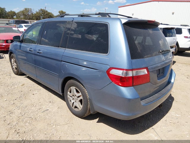 2005 Honda Odyssey Ex-l მანქანა იყიდება აუქციონზე, vin: 5FNRL387X5B085150, აუქციონის ნომერი: 45936525