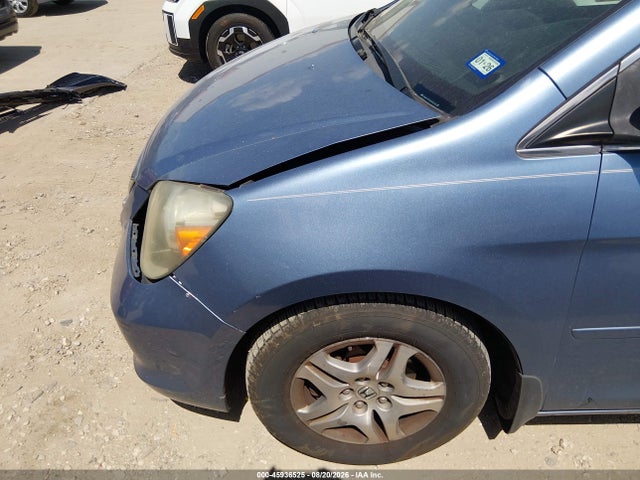 2005 Honda Odyssey Ex-l მანქანა იყიდება აუქციონზე, vin: 5FNRL387X5B085150, აუქციონის ნომერი: 45936525