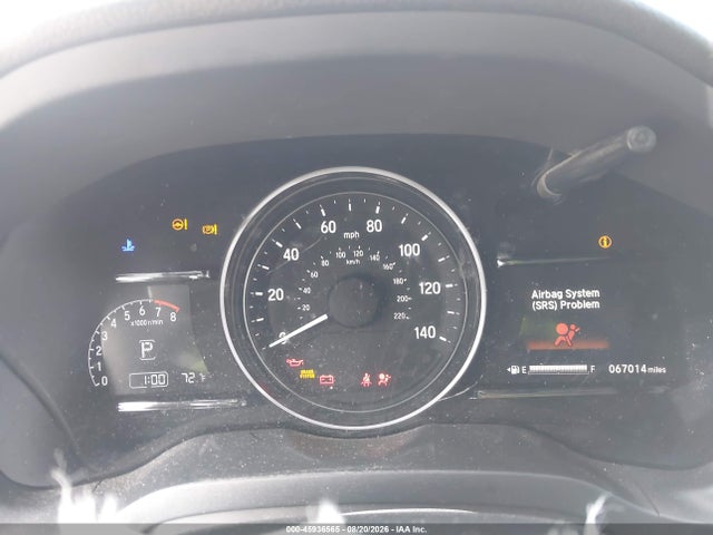 45936565 :رقم المزاد ، 3CZRU5H58MM713542 vin ، 2021 Honda Hr-v 2wd Ex مزاد بيع